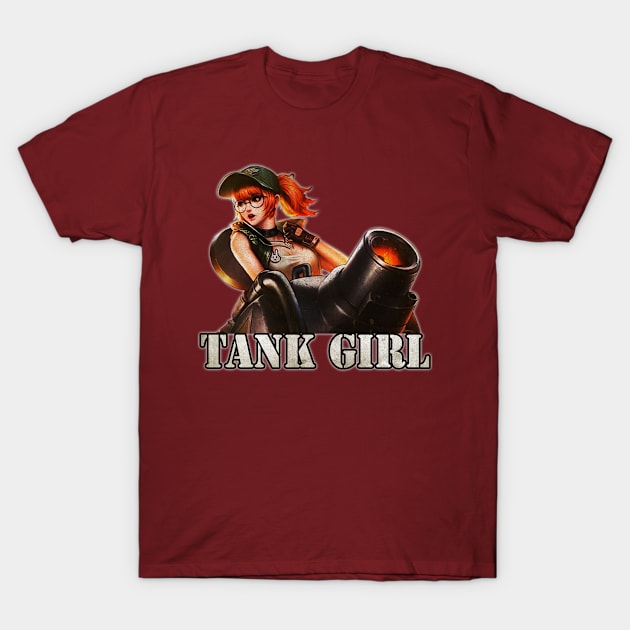 Tank Girl T-Shirt by NYOLONG.ART